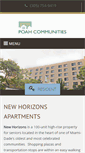 Mobile Screenshot of newhorizons-apartments.com